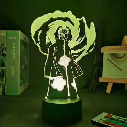 3D Room Decor Anime Lamp